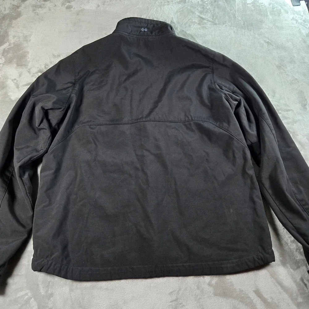 Black Diamond Double Diamond Softshell‎ Full Zip Jacket Mens size Large